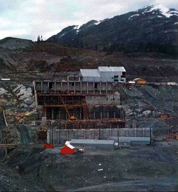 Granduc Concentrator being built