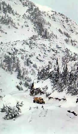 Granduc haul truck ran 30 miles from Stewart to Granduc